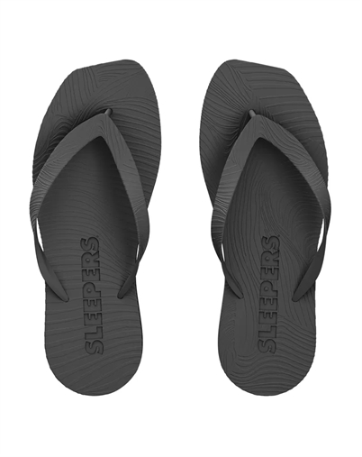 High Platform Flip Flop - Black - Sleepers 